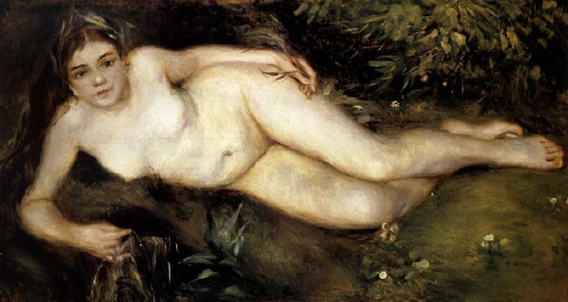 Pierre Renoir Nymph by a Stream oil painting picture